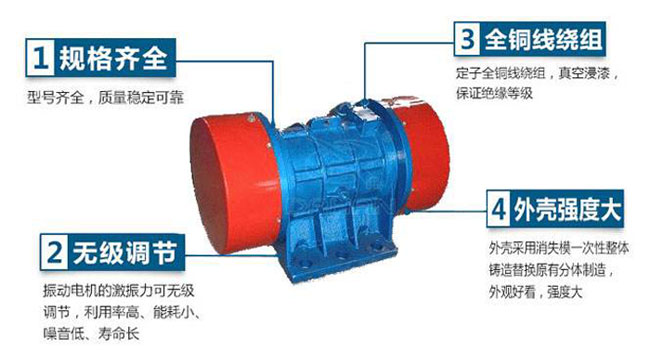 yzs振動(dòng)電機(jī)特點(diǎn)